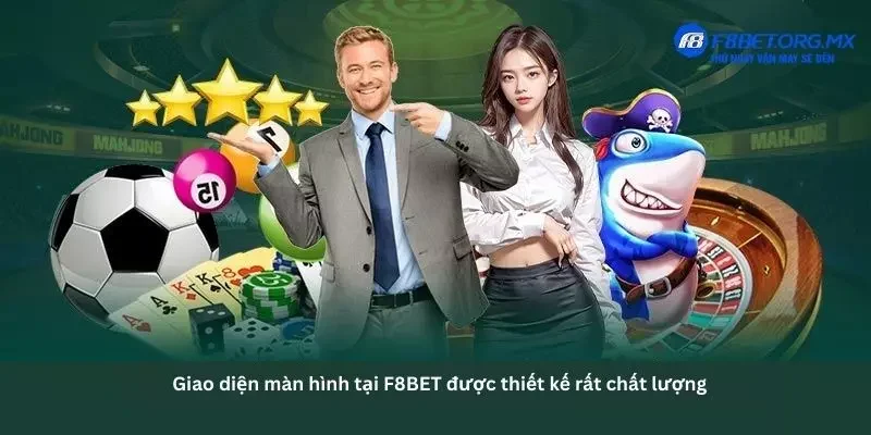 Giao diện F8bet đem đến trải nghiệm có 1 không 2 F8 bet mang đến trải nghiệm mượt mà